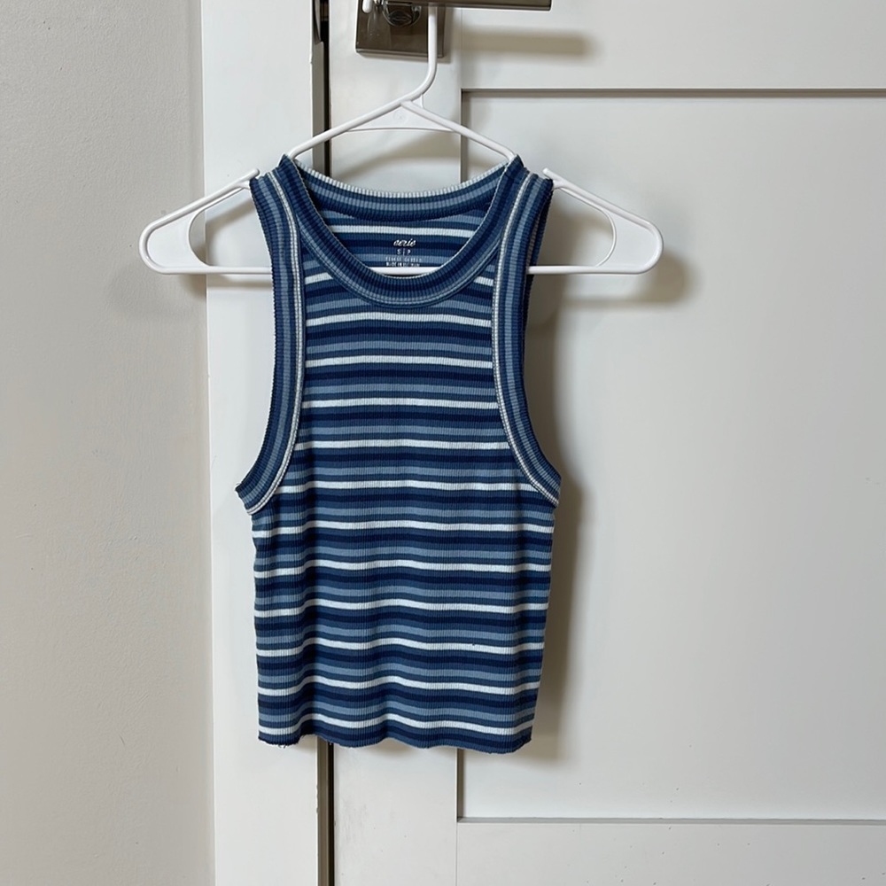 Striped Aerie Tank Top - Size S